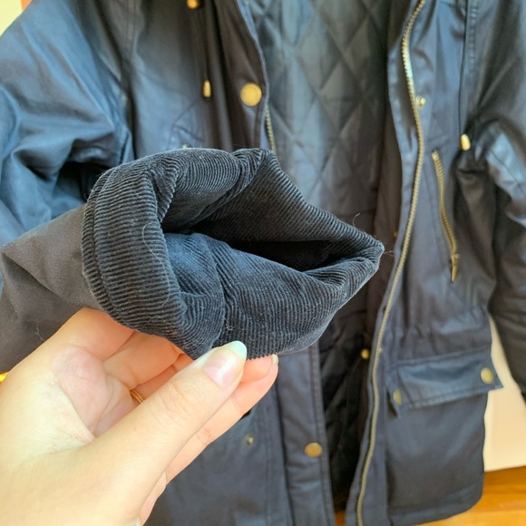 H&M women’s navy blue jacket size 8 - Picture 6 of 8